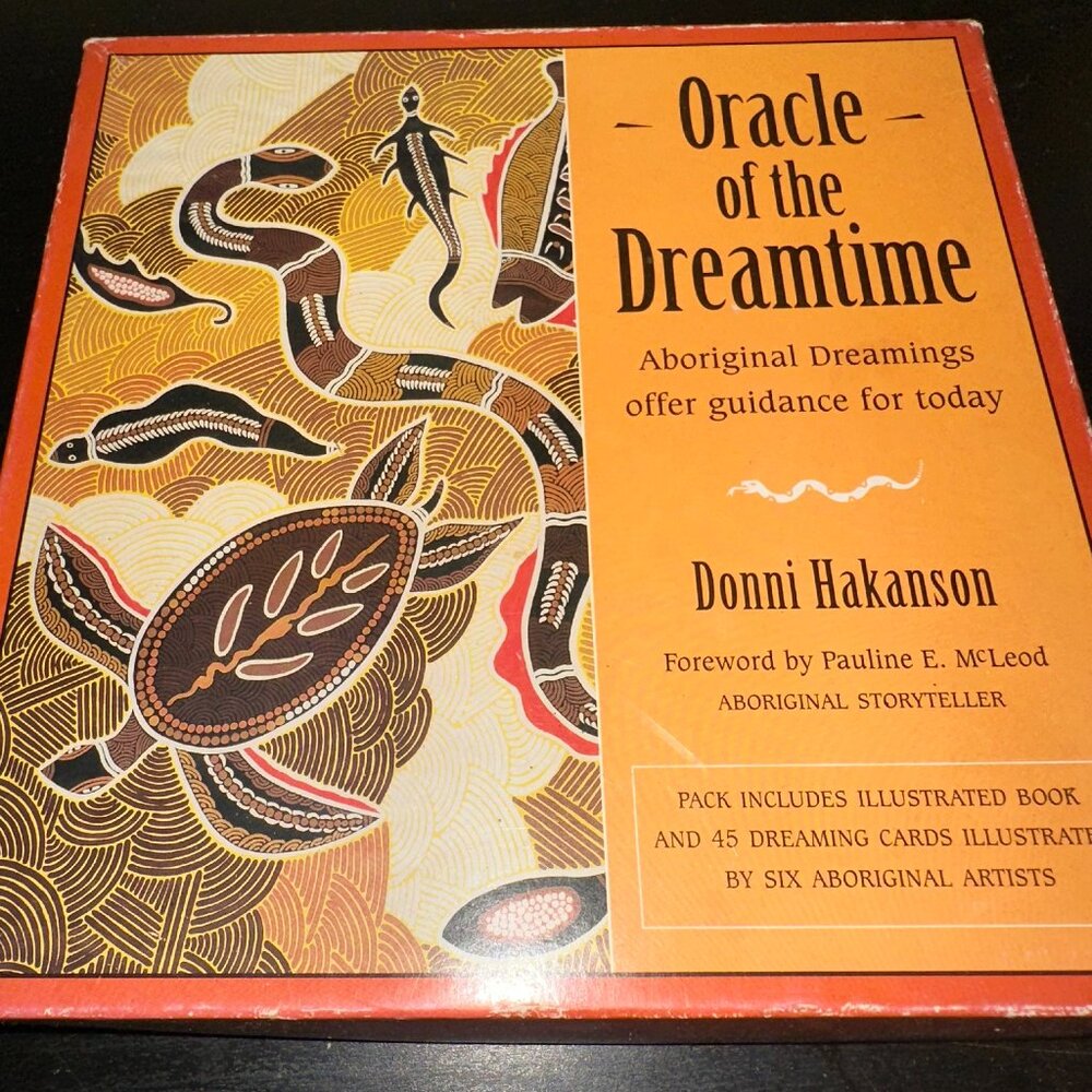 Oracle of the Dreamtime Donni Hakanson Aboriginal Oracle cards & Book